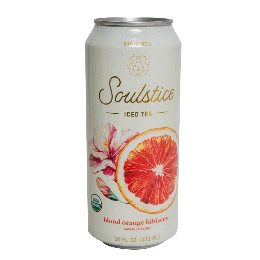 Soulstice - 'Blood Orange Hibiscus' Organic Iced Tea (16OZ) by The Epicurean Trader