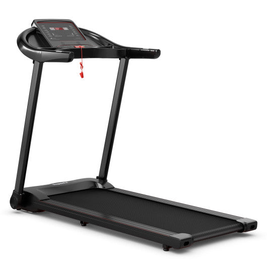 2.25HP Electric Folding Treadmill with HD LED Display and APP Control Speaker by VYSN