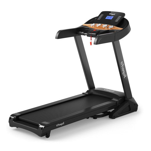 3.75HP Electric Folding Treadmill with Auto Incline 12 Program APP Control by VYSN