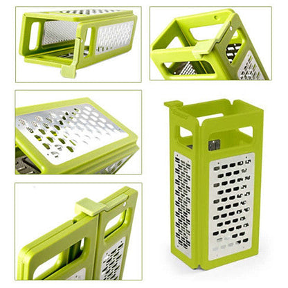 Space Saver 4 in 1 Foldable Slicer and Grater by VistaShops