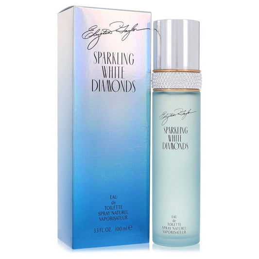 Sparkling White Diamonds by Elizabeth Taylor Eau De Toilette Spray 3.3 oz for Women by Avera Group