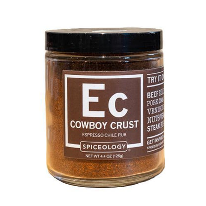 Spiceology - 'Cowboy Crust' Espresso Chile Rub (4.4OZ) by The Epicurean Trader