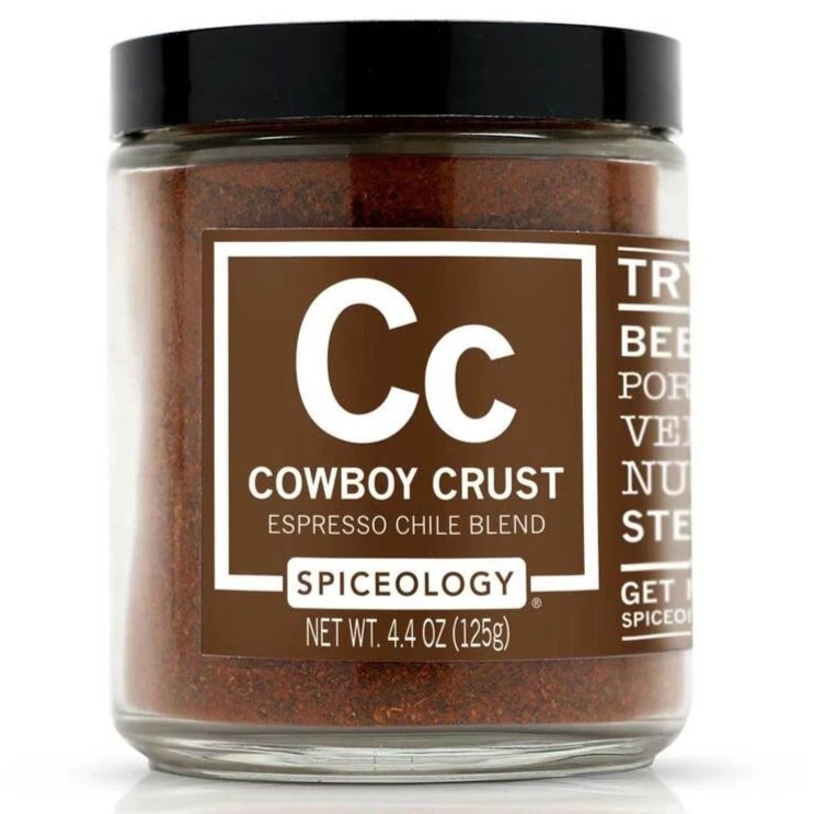 Spiceology - 'Cowboy Crust' Espresso Chile Rub (4.4OZ) by The Epicurean Trader