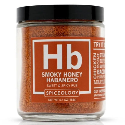 Spiceology - 'Smoky Honey Habanero' Sweet & Spicy Rub (5.7OZ) by The Epicurean Trader