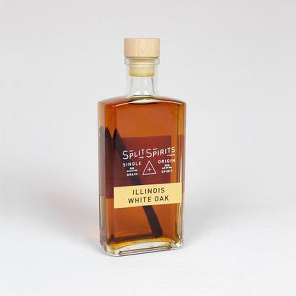 Split Spirits - 'Illinois' Spirit Aged w/ White Oak Wood (200ML) by The Epicurean Trader