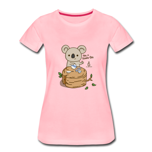 Women’s This Is Koala-tea Premium T-Shirt by Tea and Whisk