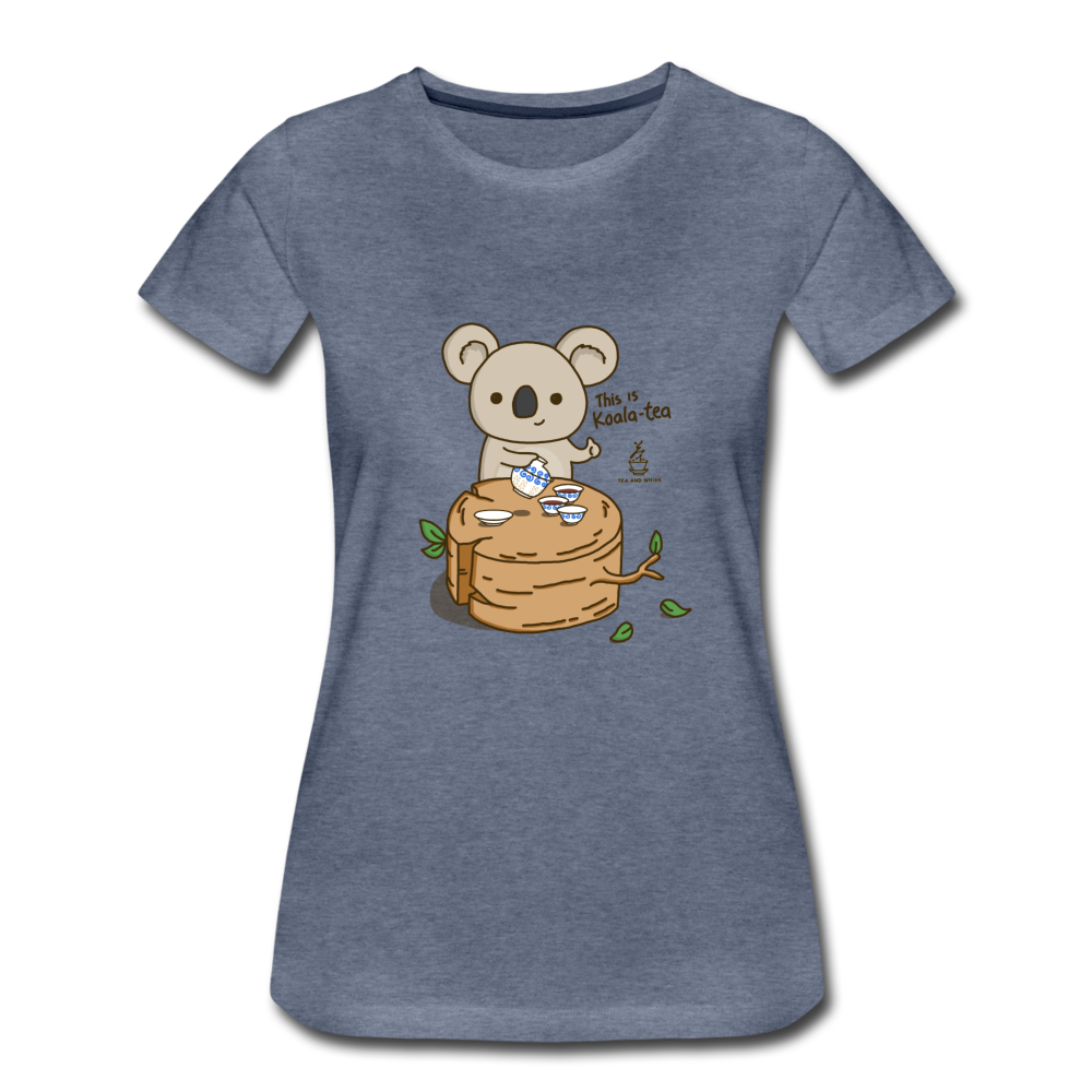 Women’s This Is Koala-tea Premium T-Shirt by Tea and Whisk