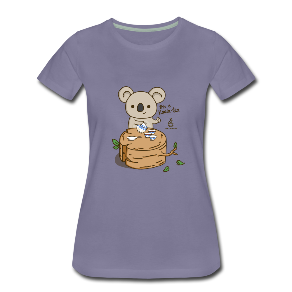 Women’s This Is Koala-tea Premium T-Shirt by Tea and Whisk