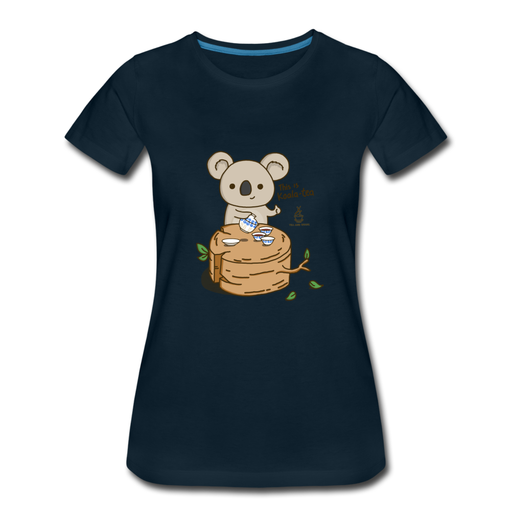 Women’s This Is Koala-tea Premium T-Shirt by Tea and Whisk