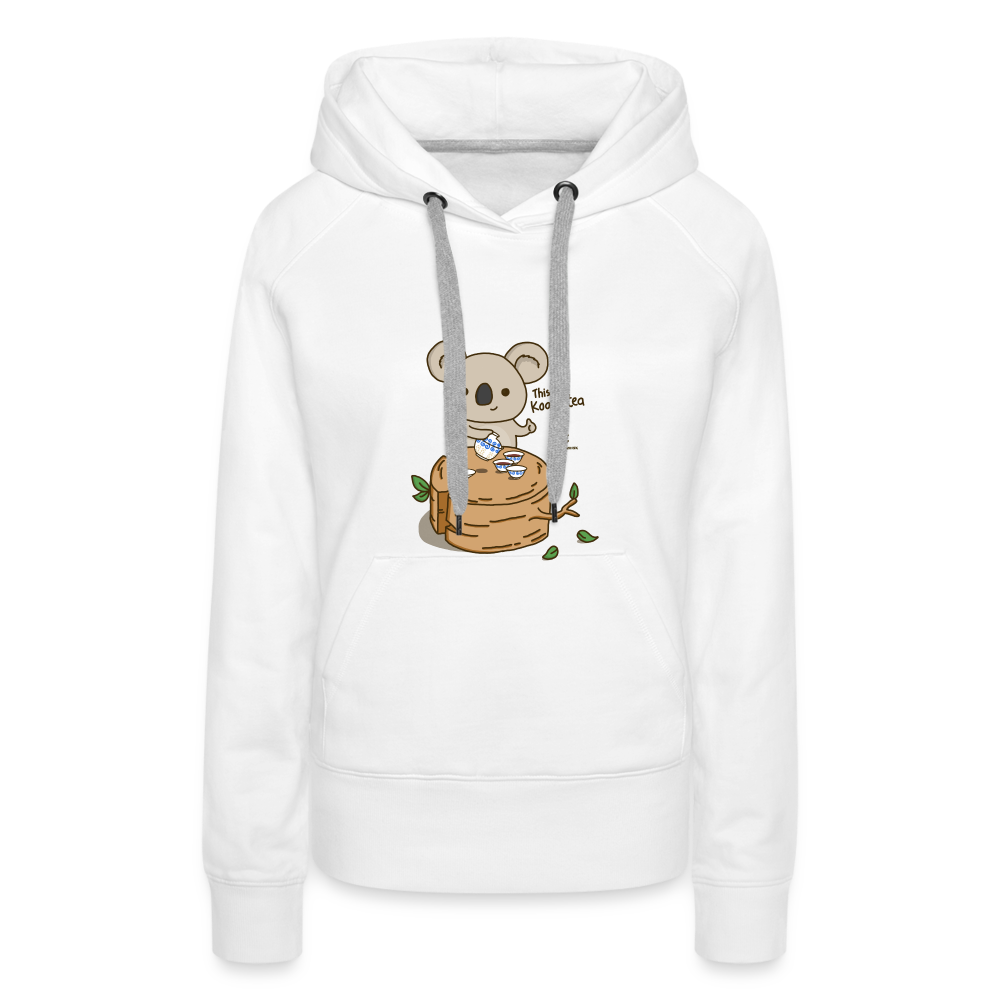 Women’s This Is Koala-tea Premium Hoodie by Tea and Whisk