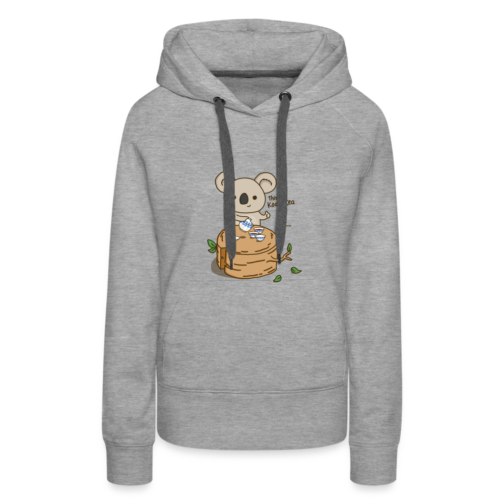 Women’s This Is Koala-tea Premium Hoodie by Tea and Whisk