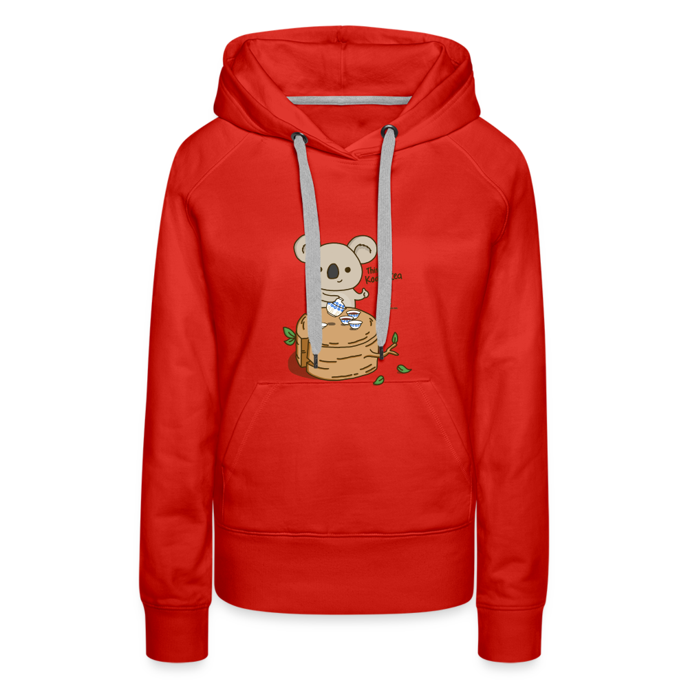 Women’s This Is Koala-tea Premium Hoodie by Tea and Whisk