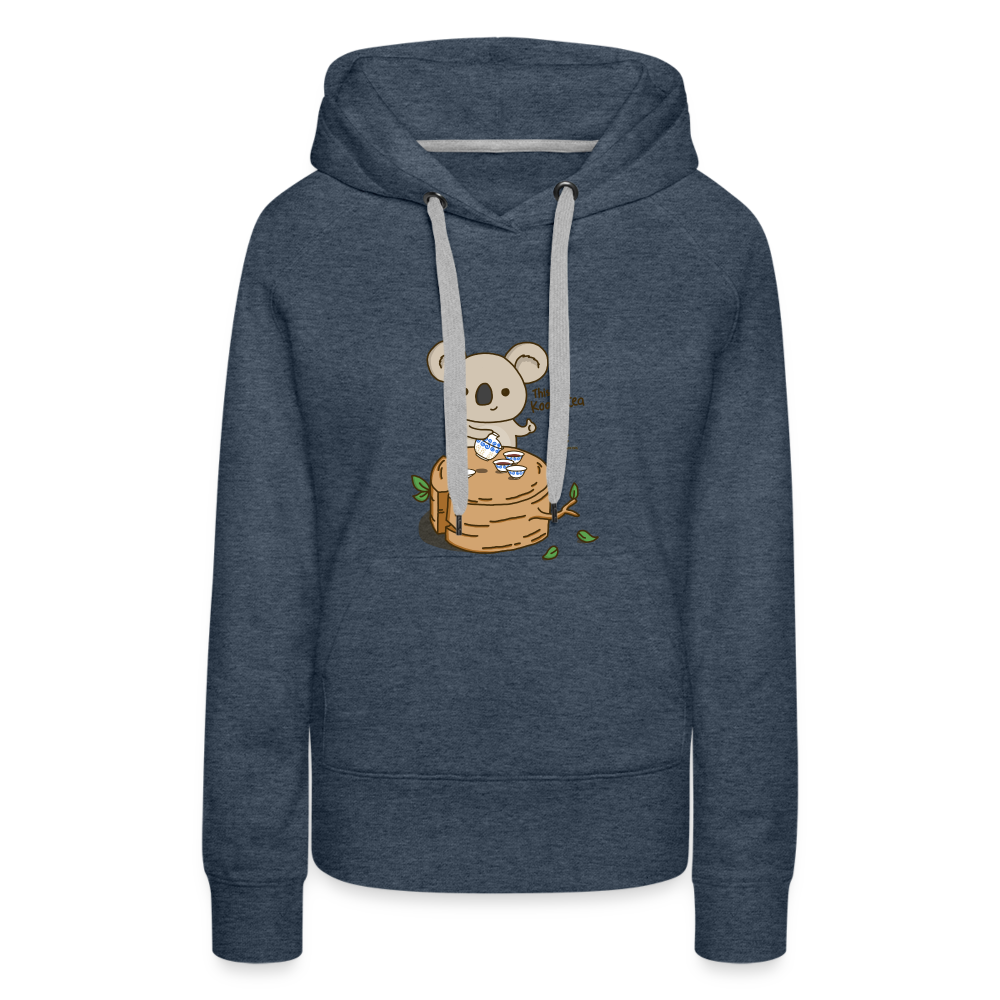 Women’s This Is Koala-tea Premium Hoodie by Tea and Whisk