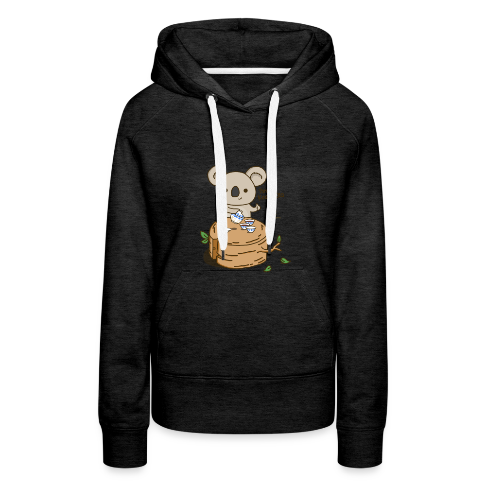 Women’s This Is Koala-tea Premium Hoodie by Tea and Whisk