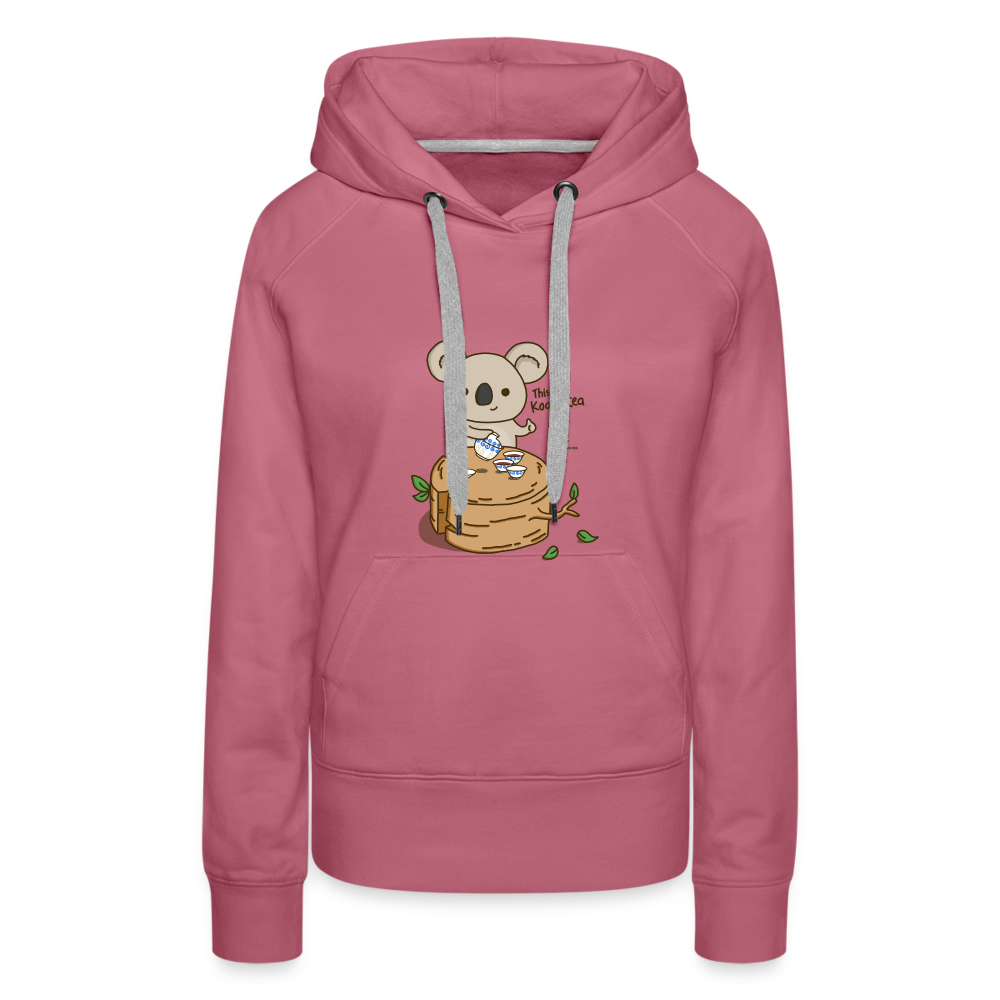 Women’s This Is Koala-tea Premium Hoodie by Tea and Whisk