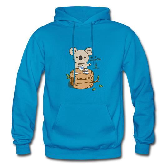 This is Koala-tea Adult Hoodie by Tea and Whisk