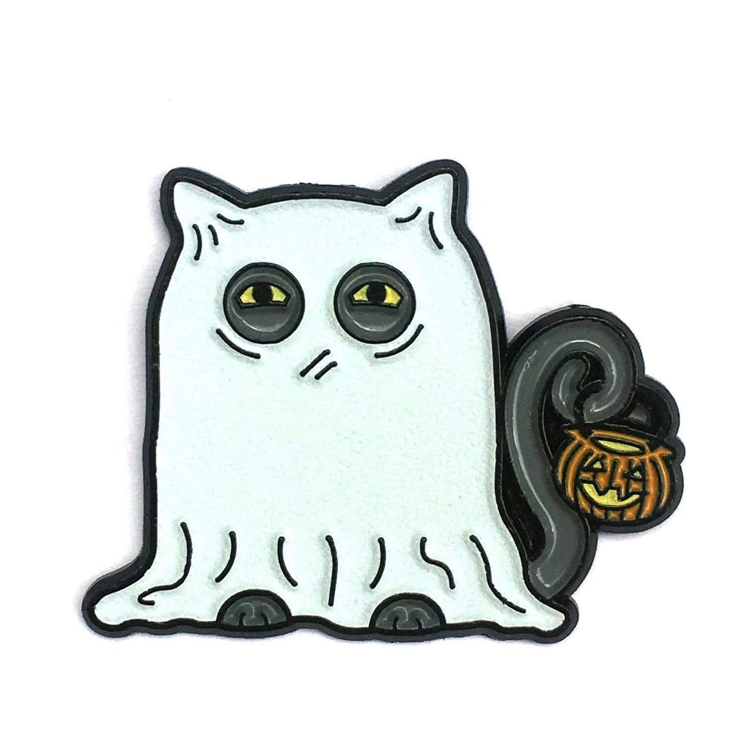 Spooky Kitty Pin by Kolorspun