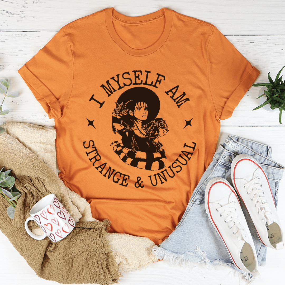 Strange & Unusual Tee by shopmerchmallow