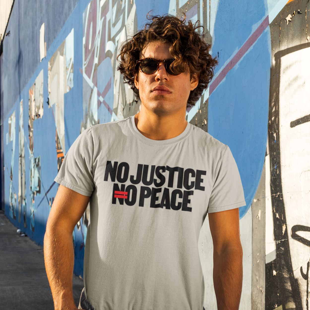 No Justice, No Peace | Unisex T-shirt by The Happy Givers