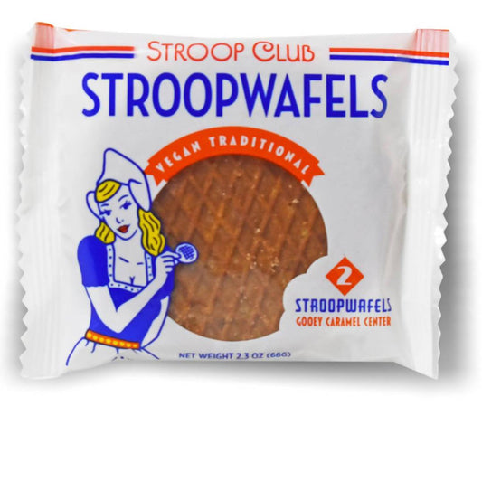 Vegan Caramel Stroopwafel Packs - 36 x 2-pack by Farm2Me