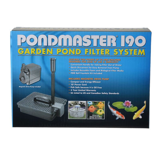 Pondmaster Pond Water Pump and Filter Kit: High-Tech Submersible System for Clean and Clear Ponds by Dog Hugs Cat