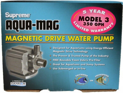 Supreme Aqua Mag Energy-Efficient Magnetic Drive Water Pump by Dog Hugs Cat