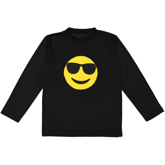 Sunglass Emoji T-Shirt - Kids by Dress Up America