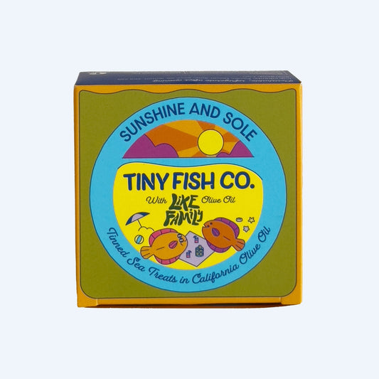 Tiny Fish Co Sunshine & Sole Tin - 12 Tins by Farm2Me