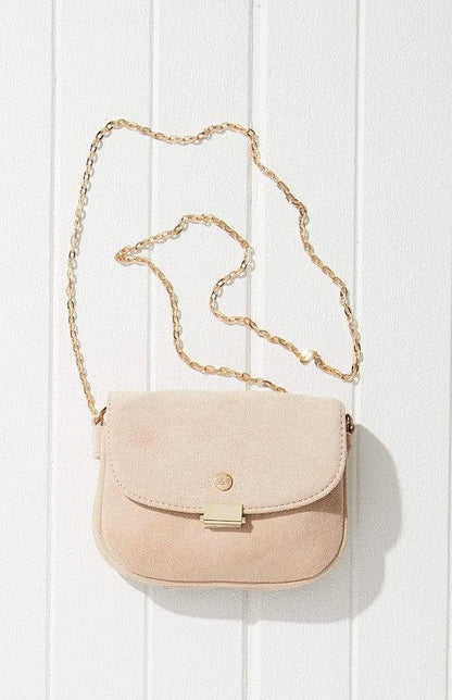 Surry Suede Mini Flap Bag Vegan Leather by VYSN