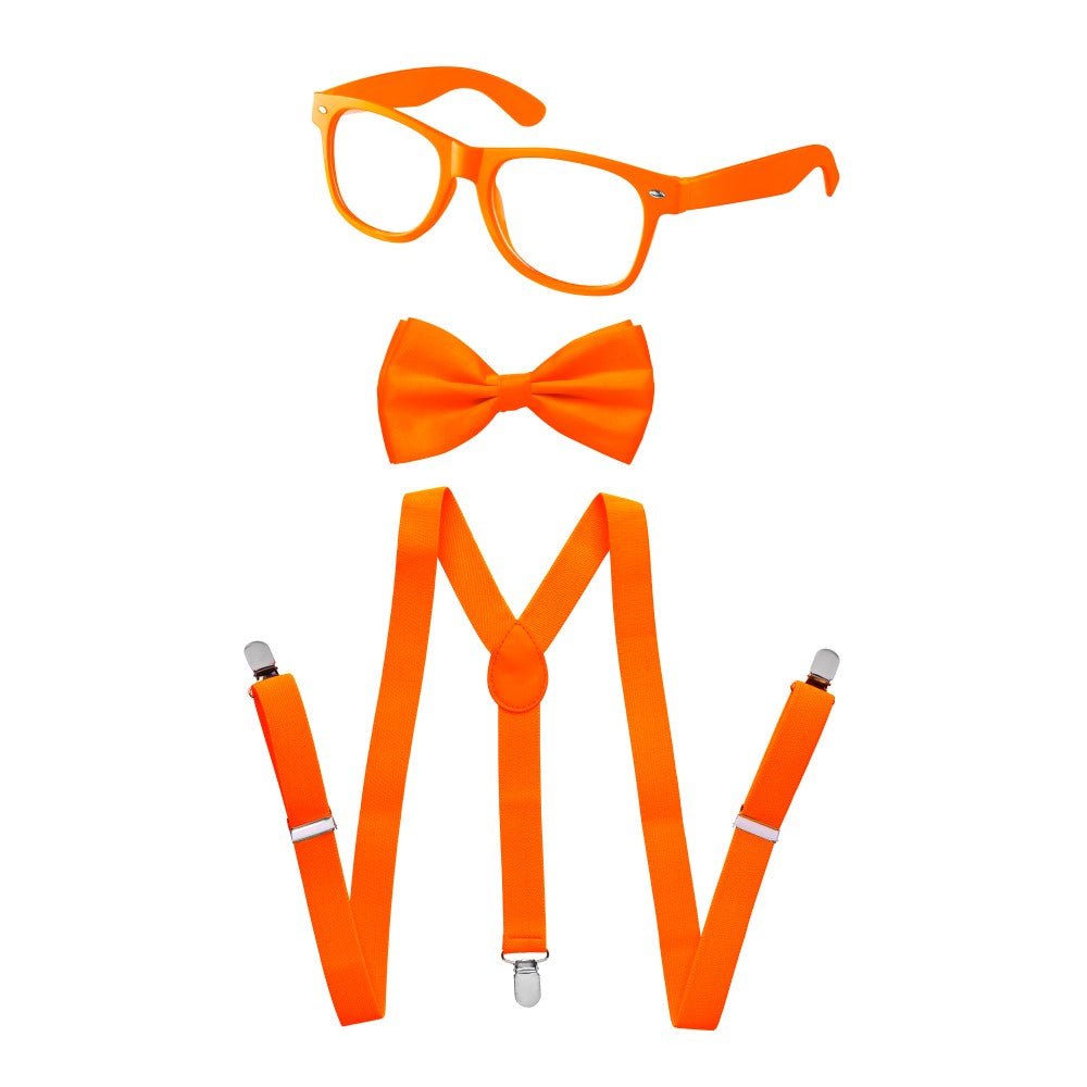 Suspenders, Bowtie and Sunglasses Set - Adults by Dress Up America