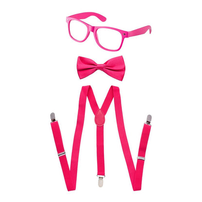 Suspenders, Bowtie and Sunglasses Set - Kids by Dress Up America