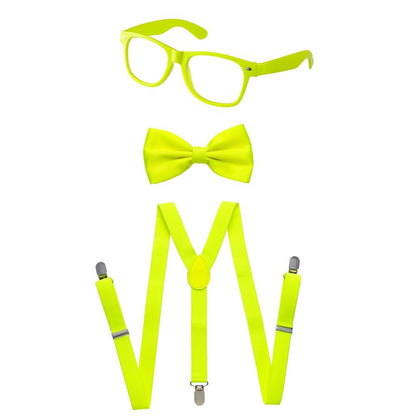 Suspenders, Bowtie and Sunglasses Set - Kids by Dress Up America