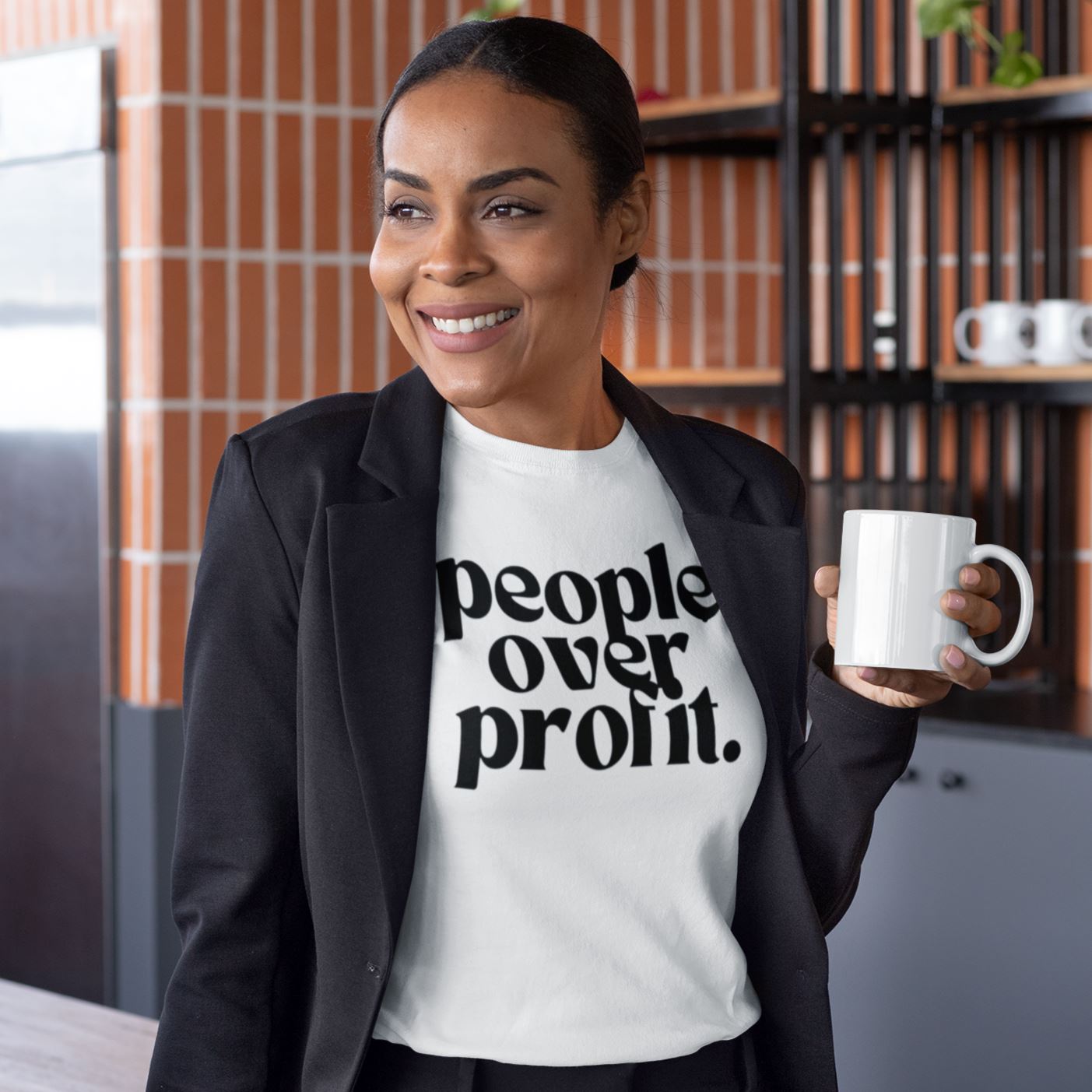 People Over Profit | Unisex T-shirt by The Happy Givers