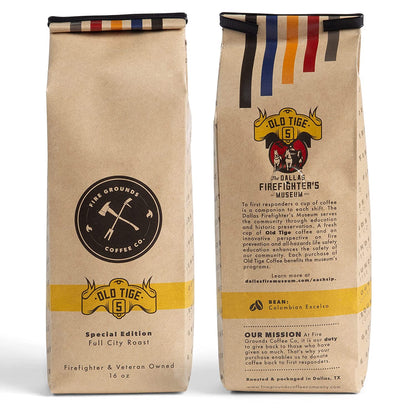 Old Tige 5 (Full City Roast) by fire grounds coffee company