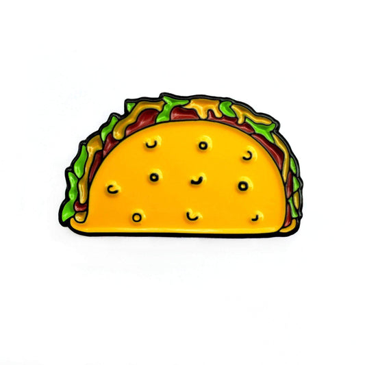 Taco Pin by Kolorspun