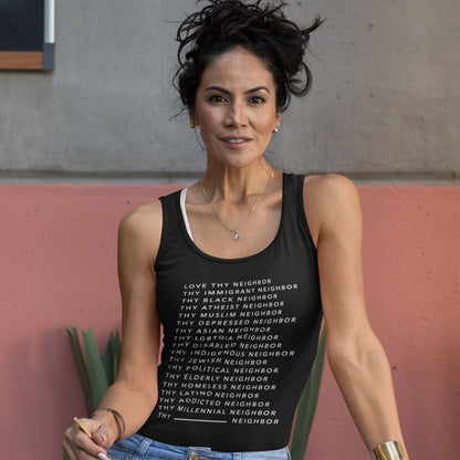 Love Thy | Women's Tank Top by The Happy Givers