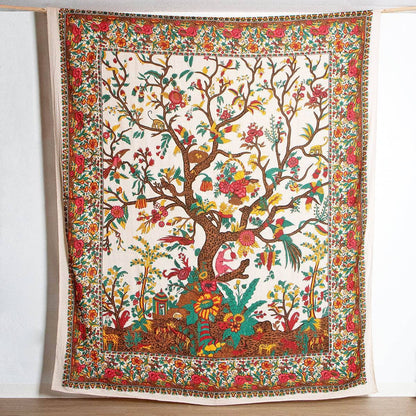 Tree of Life Tapestry - Natural by Tiny Rituals