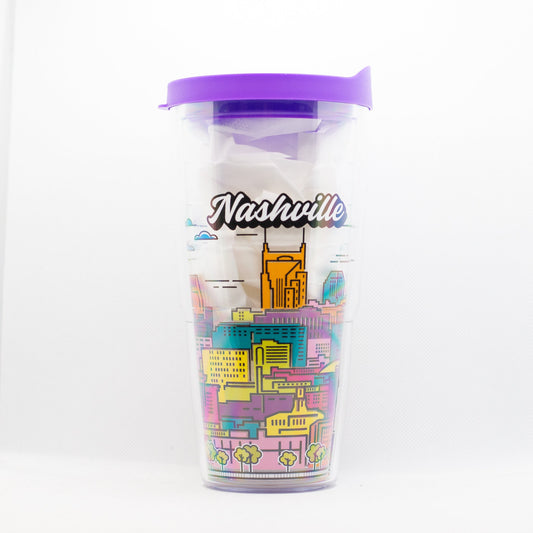 Nashville Skyline Tervis Tumbler by Music City Creative