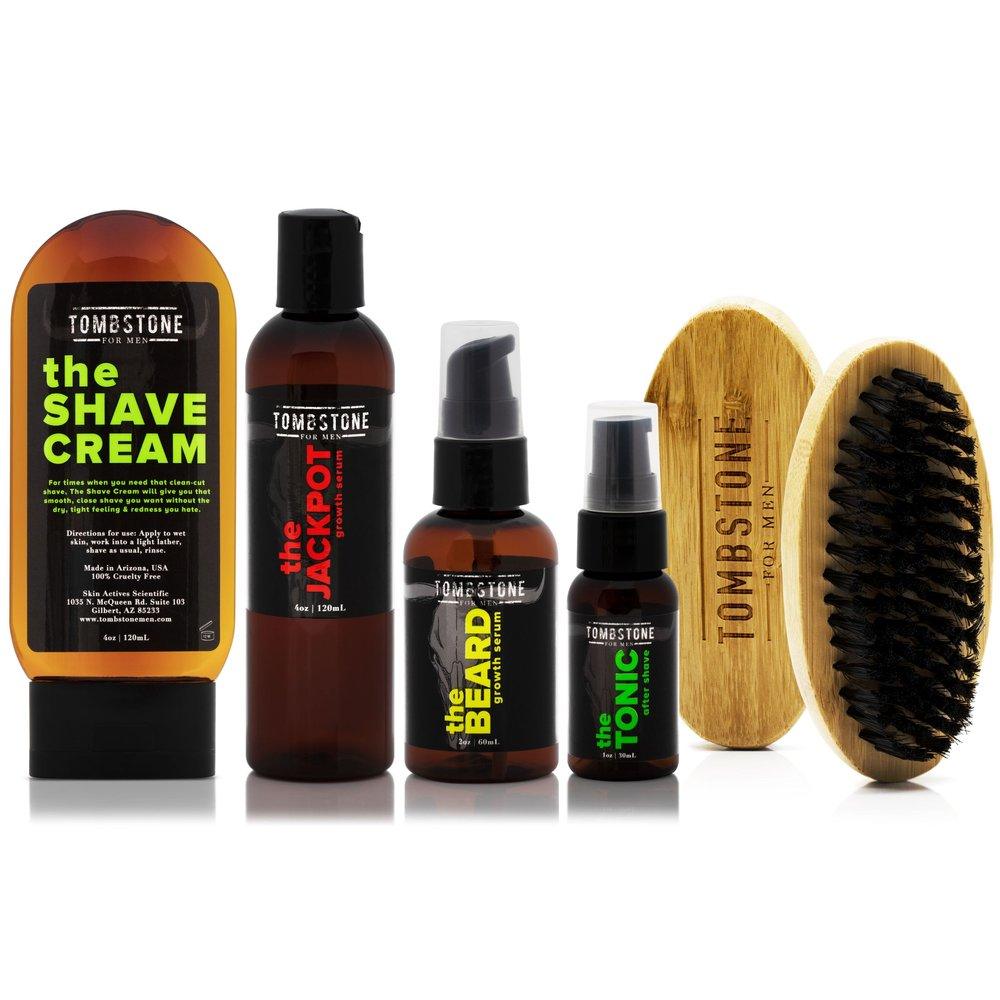 The Beard Blast Ultimate Beard Care Set - The Shave Cream, The Jackpot, The Beard, The Tonic, & The Beard Brush by VYSN