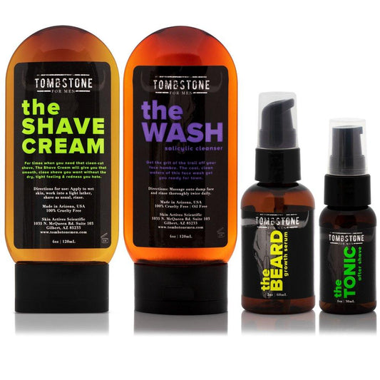 The Beard Collective Beard Care Kit - The Shave Cream, The Wash, The Beard, & The Tonic by VYSN