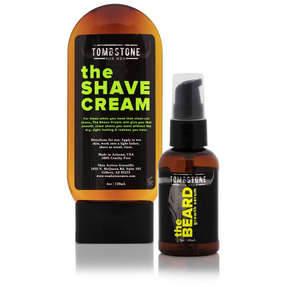 The Beard Vegan KGF Beard Growth Serum & The Shave Cream Set by VYSN