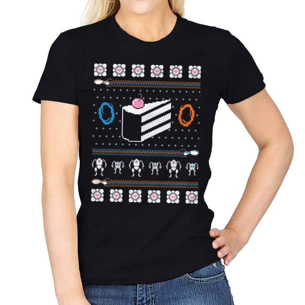 The Christmas Cake is a Lie - Womens by RIPT Apparel