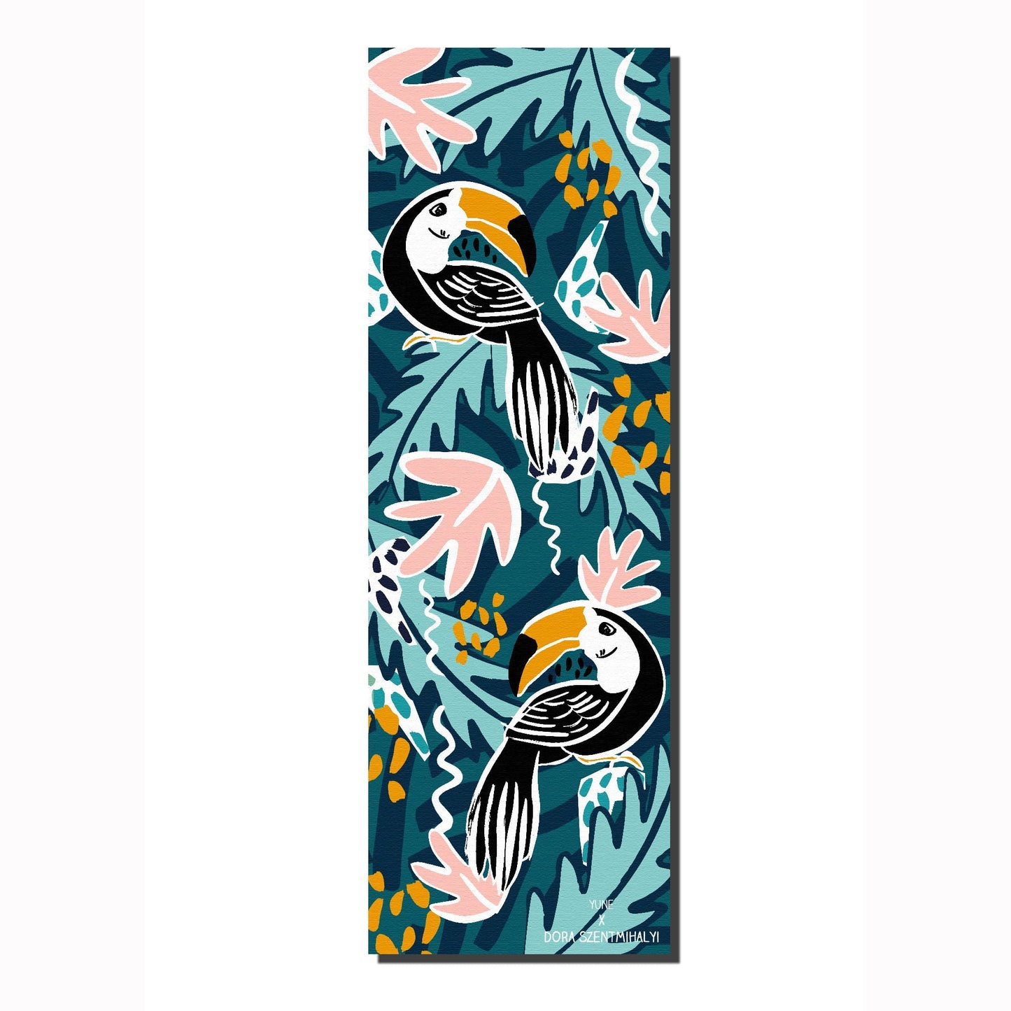 Yune Yoga 5mm Yoga Mat Dora Szentmihalyi Toucan by Yune Yoga