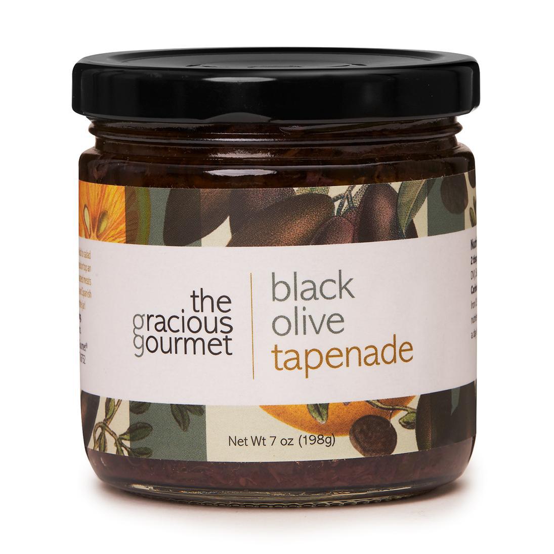 The Gracious Gourmet - Black Olive Tapenade (7OZ) by The Epicurean Trader