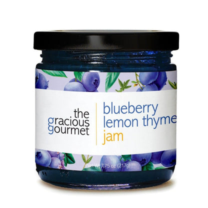 The Gracious Gourmet - Blueberry Lemon Thyme Jam (7.75OZ) by The Epicurean Trader