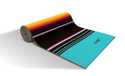 Yune Yoga Mat Horatio Serape Design by Yune Yoga