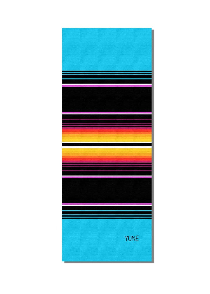 Yune Yoga Mat Horatio Serape Design by Yune Yoga