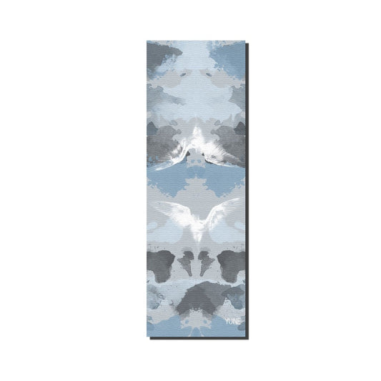 Yune Yoga Mat Blue Birds Larch by Yune Yoga