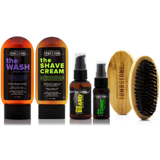 The Man of Honor Beard Care Kit - The Wash, The Shave Cream, The Beard, The Tonic, & The Beard Brush by VYSN