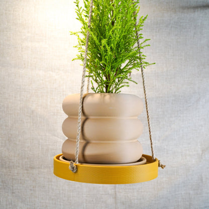 The Minimalist Hanging Plant Tray by Rosebud HomeGoods